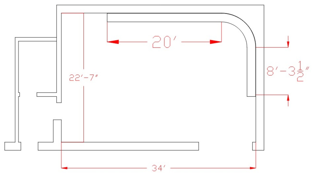 Map of Studio C's layout